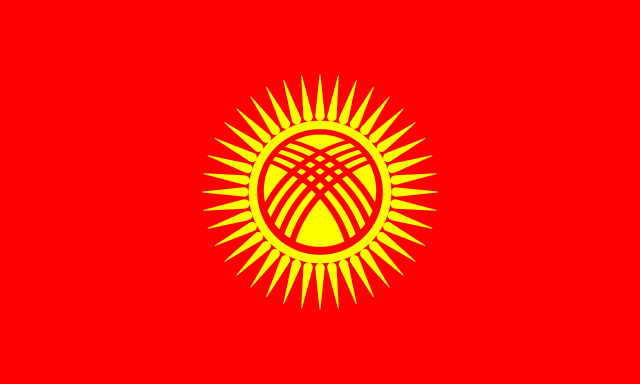 Flag of Kyrgyzstan